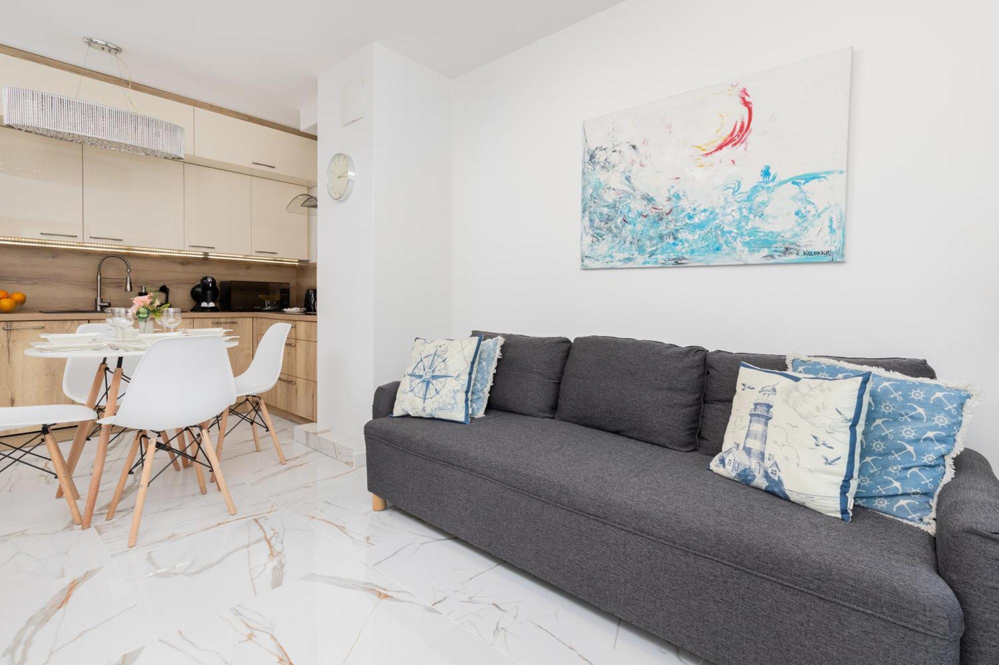 Batorego 7 Apartament With Terrace & Parking Downtown Gdynia By Renters Zewnętrze zdjęcie